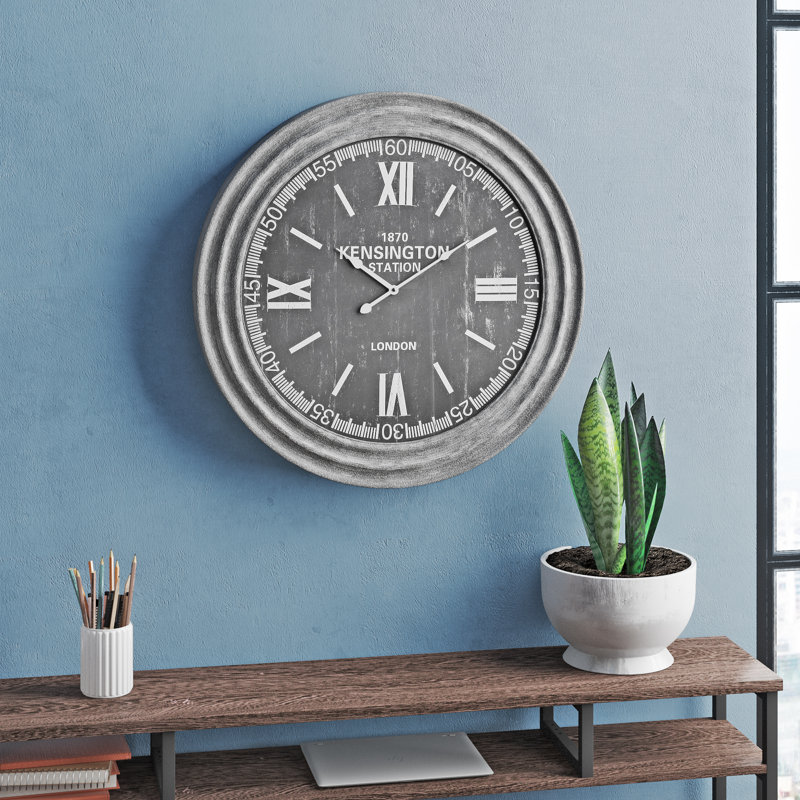 Trent Austin Design® Oversized 27" Round Resin Wall Clock & Reviews